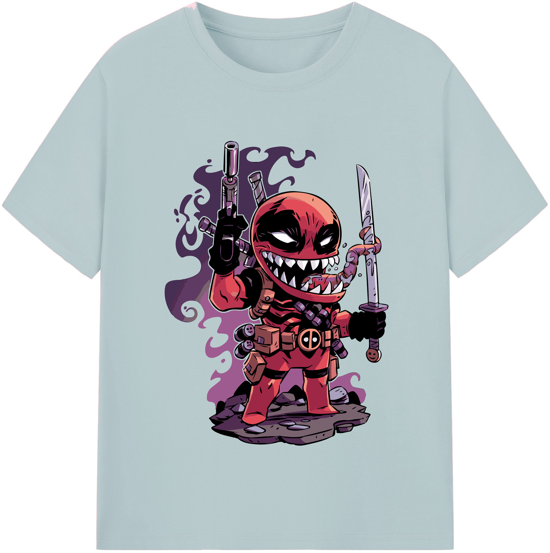 （画像用） アベンジャーズ The Avengers 綿100％半袖Tシャツ（フロントプリント）